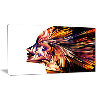 «Colors of Imagination Contemporary», reproduction d'impression sur toile