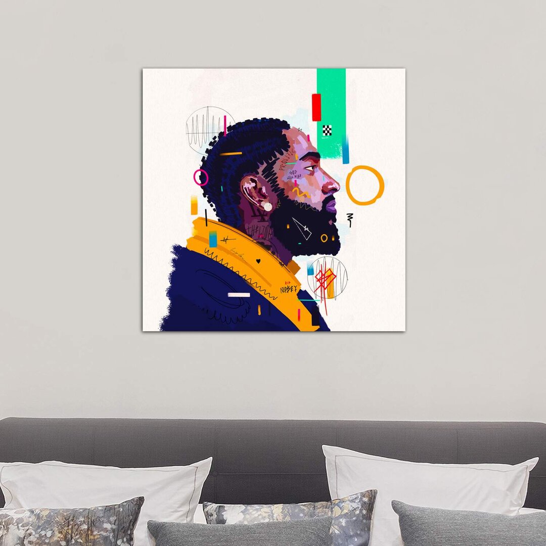 Leinwandbild Nipsey Husstle - Rip von Nuwarhol