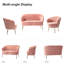3 - Piece Velvet Living Room Set-1378160871