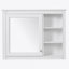 Armoire de rangement murale avec 1 tablette réglable