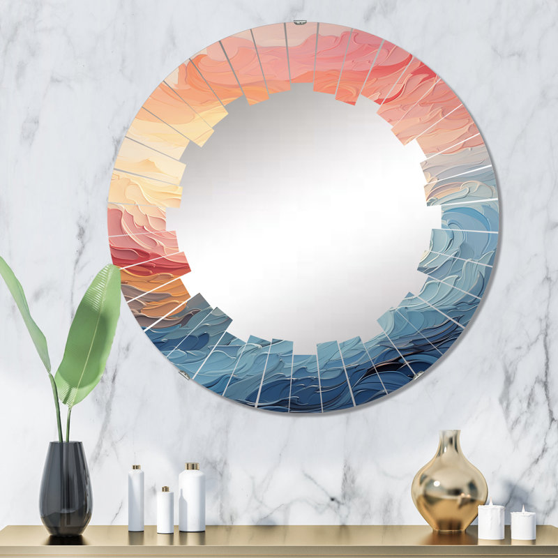 Ampliar - Miroir mural rond, 32 po x 32 po
