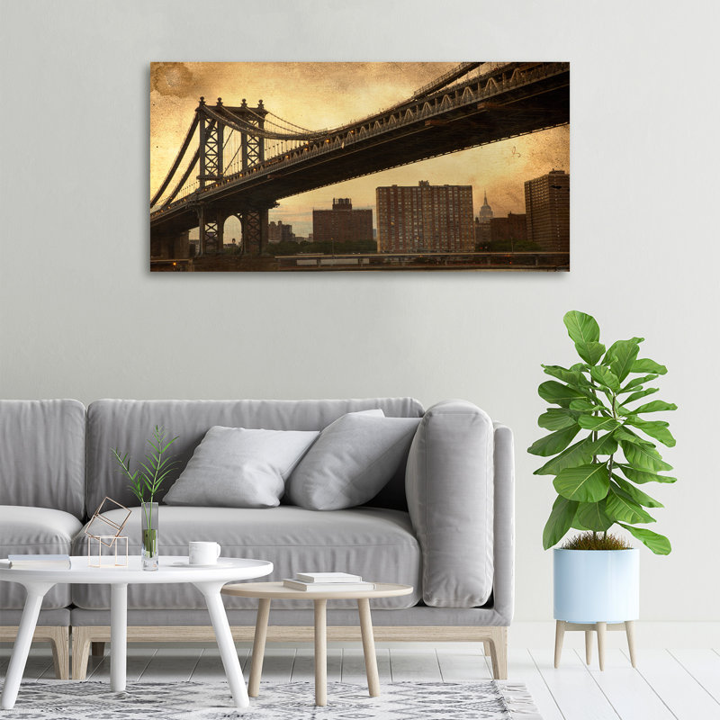 Manhattan New York - No Frame Print on Canvas