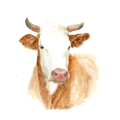 The Cow II - Painting Print