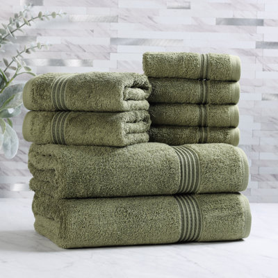 Ensemble de serviettes de bain 8 pièces Alexia Heritage