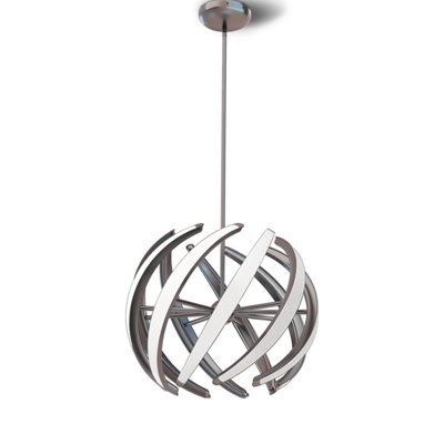 Swirl 9-Light Globe Pendant