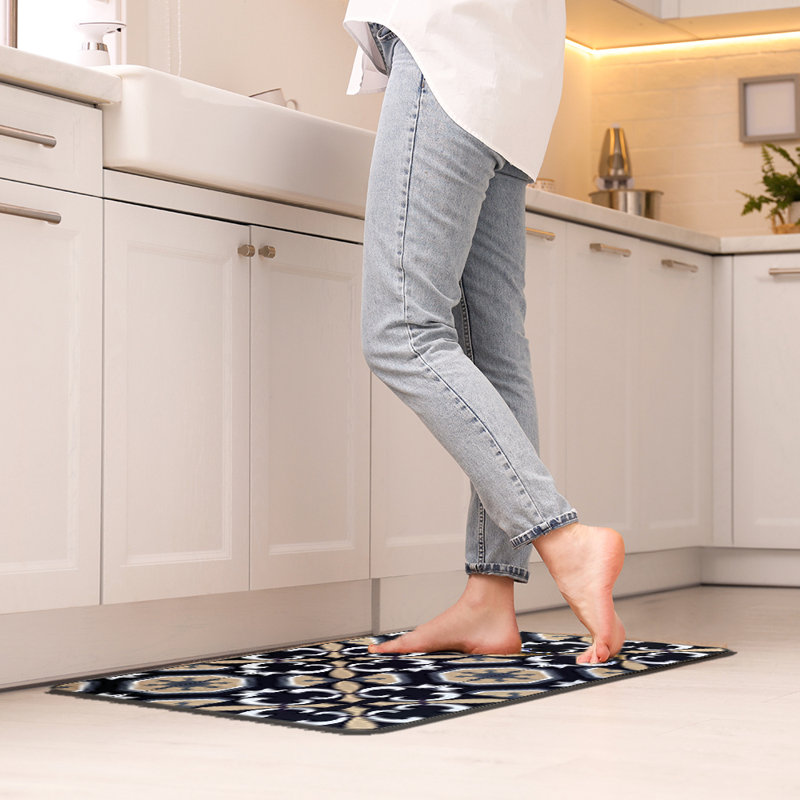 Tapis de cuisine Carmen, Noir