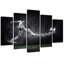 Football Sports Stadium - 5 Piece No Frame Print on Canvas-139870834