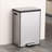 Ecocasa II Steel Step On Multi-Compartment Rubbish & Recycling Bin - 40L