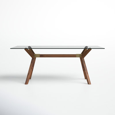 Walter Glass Walnut Coffee Table