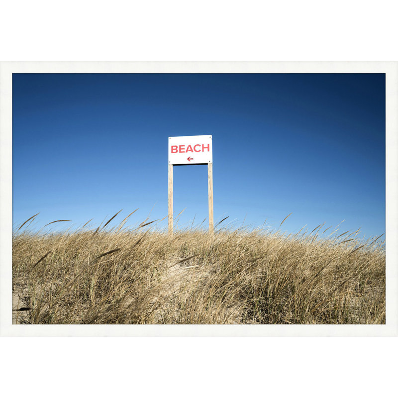 Hamptons " Beach Sign "