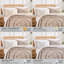 Literie réversible Southshore Fine Linens Perfect Paisley, couleur taupe, en microfibre doublement brossée à motif cachemire, fermeture éclair et attaches aux coins, 1 taie d'oreiller incluse, 1 place et demie.-1123868945-1266027277