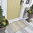 Chenille Abstract Indoor / Outdoor Rug-2142218645