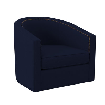Fauteuil demi-tonneau de 34 po Ambre