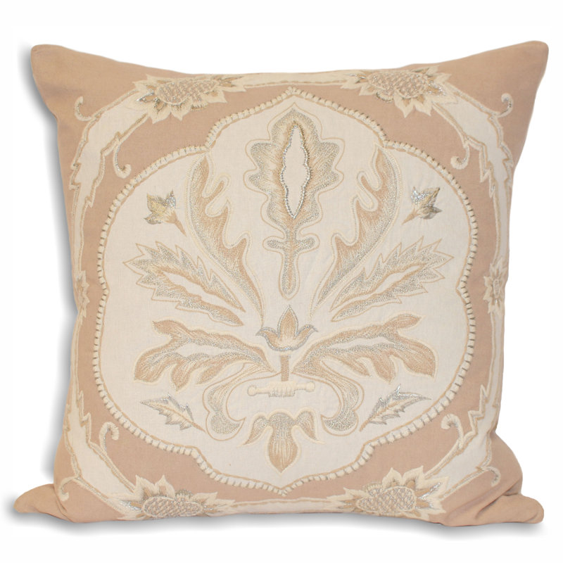 Margaux Damask Square Throw Cushion