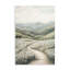 Plaque murale Wildflower Meadow Path, design par Petal Prints Design-1229198636