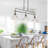 3-Lights Industrial Vintage Glass Kitchen Island Lighting