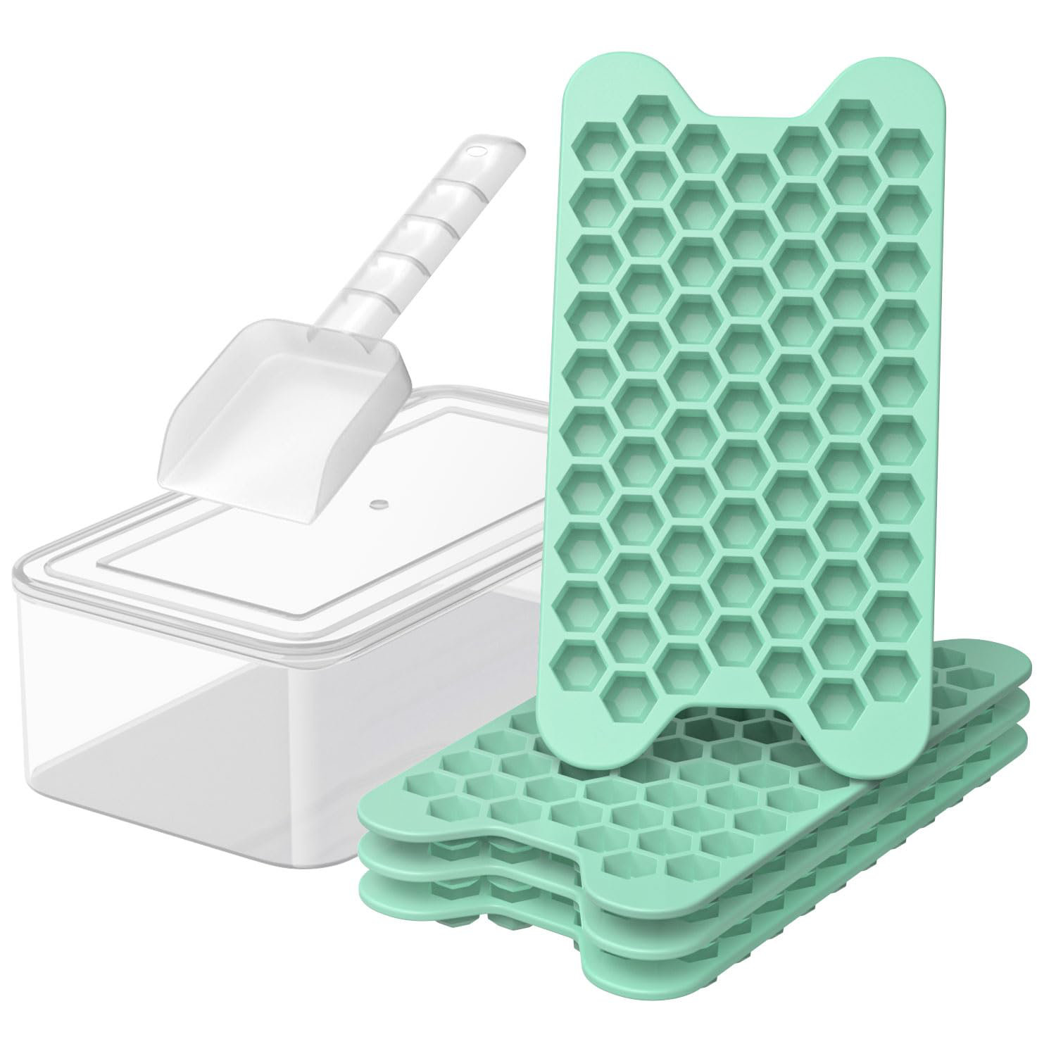 Mint Pantry® Small Ice Cube Tray For Freezer Easy Release Ice Cube