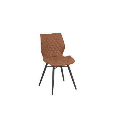 Mahaffie 43cm H Tufted Polyester Blend Upholstered Side Chair
