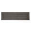 Banc en aluminium élégant pour l'extérieur, gris foncé - Banc de table de salle à manger d'extérieur durable