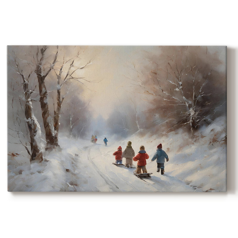 Paysages rétro-CXLVII -Galerie enveloppée Cavas, 12 x 18