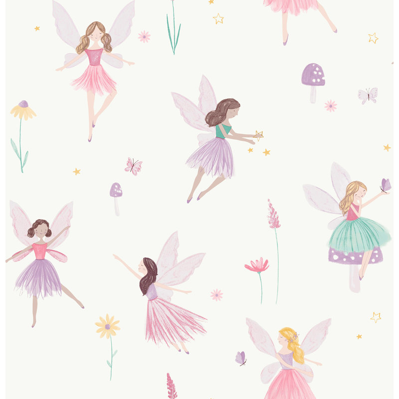 Papier peint enchanté Fairy Friends
