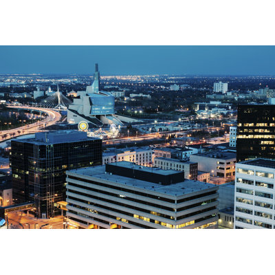 Marcli Winnipeg Panorama - Photographie sur toile tendue