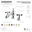 Essex Widespread Bathroom Faucet with Drain Assembly-45018081