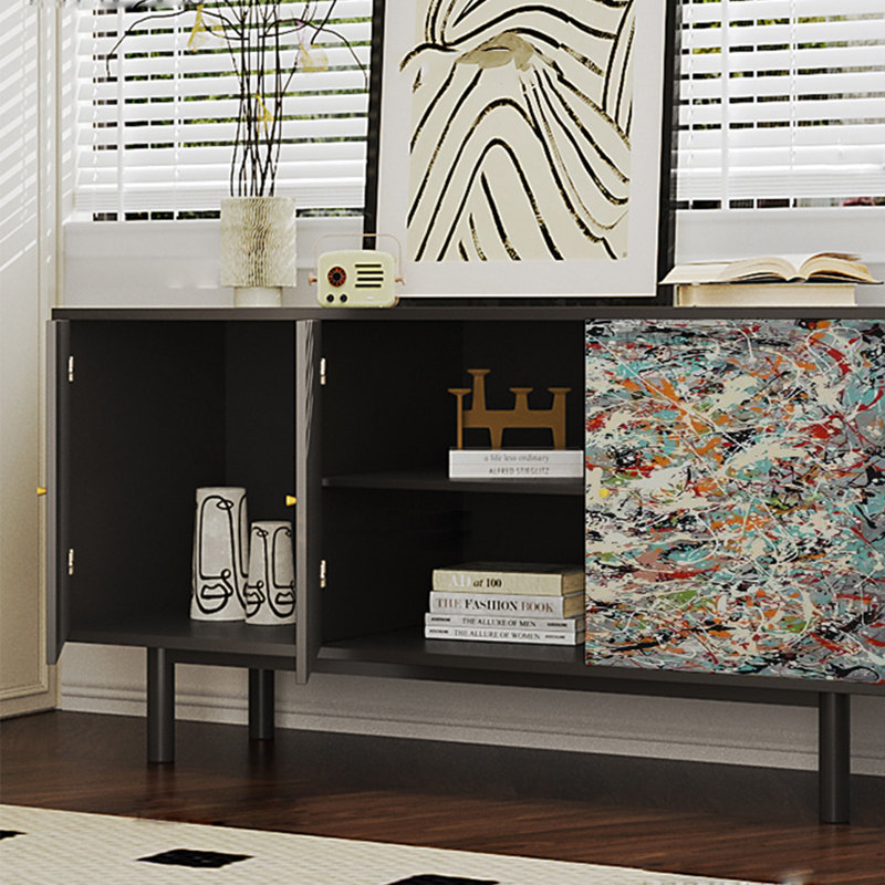 Caractéristique Cabinet d'appoint accrocheur en bois massif