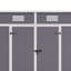 PP/Aluminum Alloy Outdoor Tool Shed