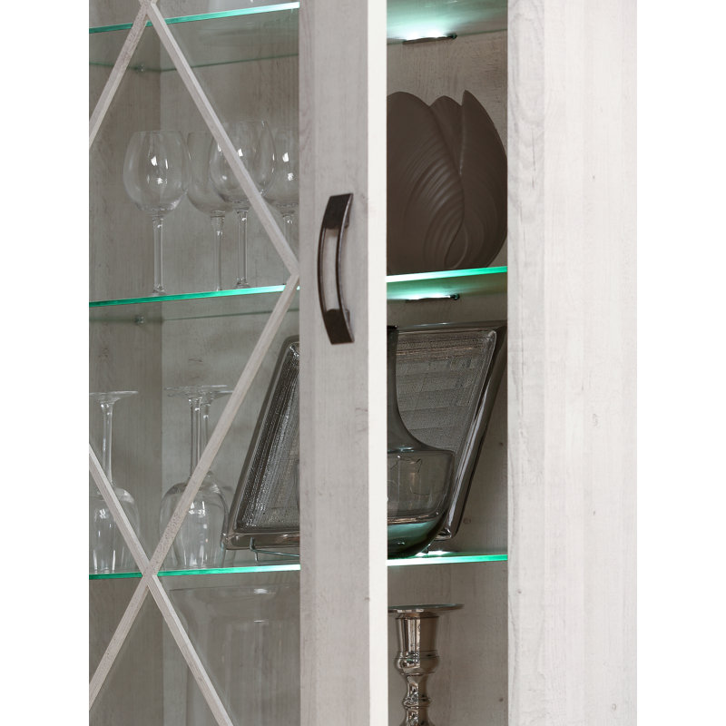 Aleisha Curio Cabinet, With Lighting