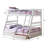 Samiyah Twin over Full Bunk Bed with Storage Drawers in White
