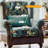 Ergonomic recliner with sponge solid wood frame