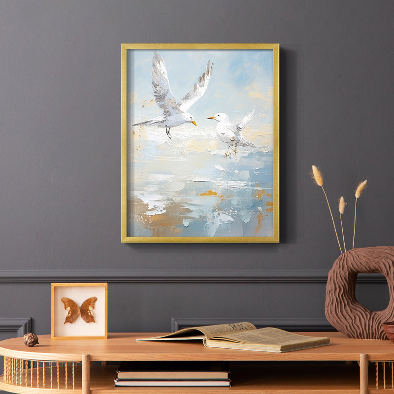 NAUTICAL Series CDLVI - Reproduction encadrée de qualité supérieure - Prêt à être accroché - Aucun clou requis