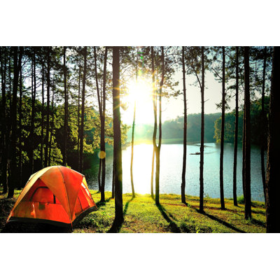 " Orange Camping Tents "
