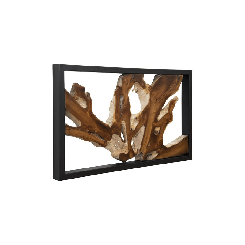 Framed Root Wall Décor