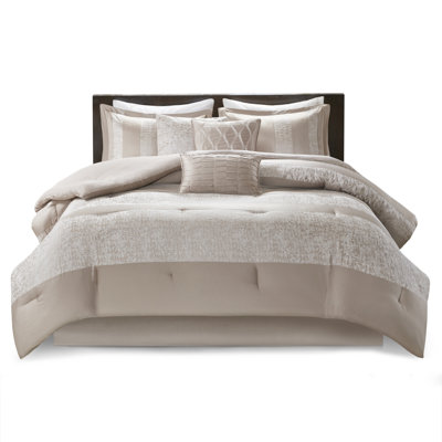 Luxury King Bedding Sets Polyester Chenille Jacquard, Modern Home Style