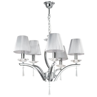 Marina 5 - Light Shaded Chandelier