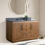 Ensemble de meuble-lavabo sur pied 60 po avec plateau en calcaire noir Avignon-121602576-114248481-93885556