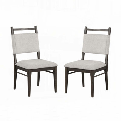 Wood Frame Upholstered Side Dining Chair