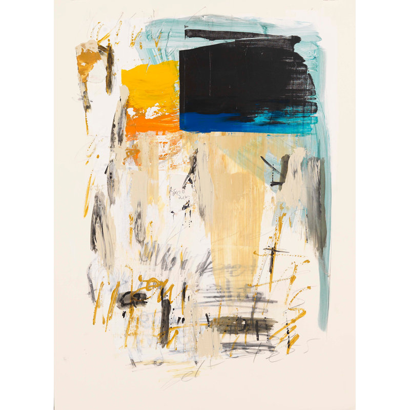 Selfless - Peinture sur toile à cadre flottant, H 36 po x l 24 po