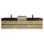 Ensemble de meuble-lavabo double mural Golitz-65239717