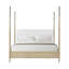 Balboa Upholstered Four Poster Bed-964966887