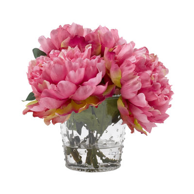 Peony Arrangement in Vase