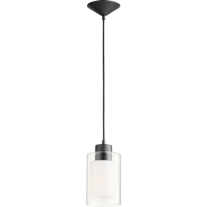 Luminaire suspendu cylindrique à 1 lumière Osner