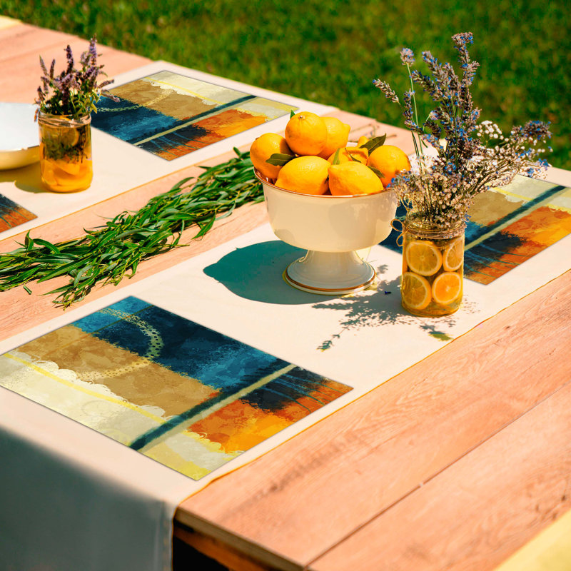 Polyester Abstract Placemat