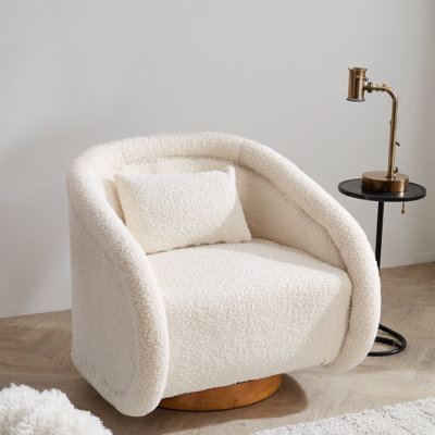 Fauteuil pivotant White Cloud
