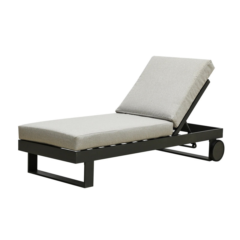 508cm Long Chaise Lounge Set with Cushions