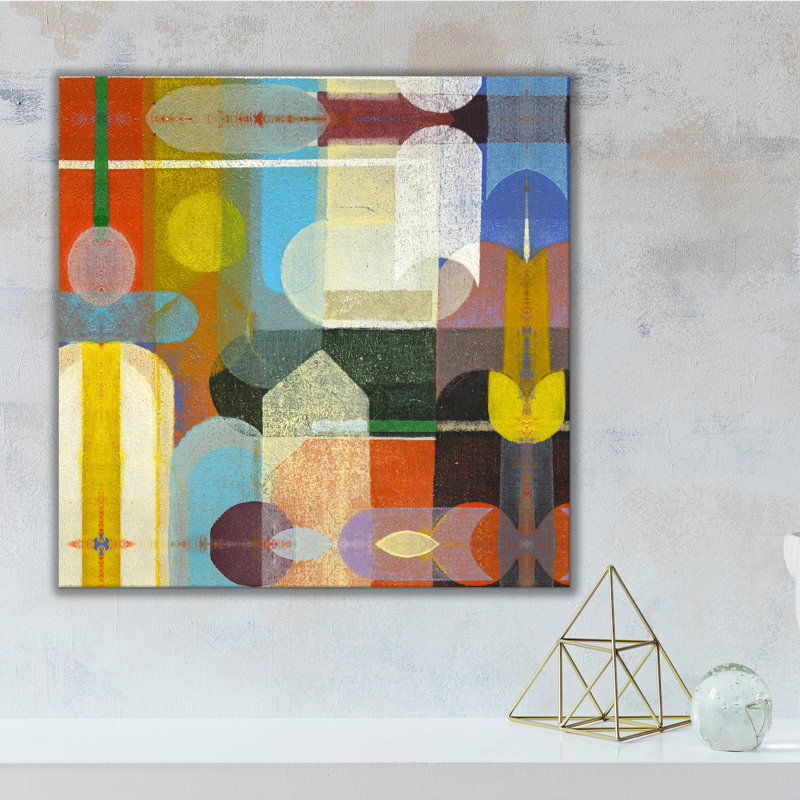 "Calypso I" par Norman Wyatt Jr., reproduction d'art sur toile tendue, H 20 po x l 20 po x P 1,5 po