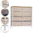 Yanetzy Steel 31.5'' W 8 - Drawer Dresser-150752362
