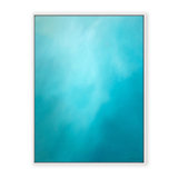 Coastal Retreat Underwater Clouds X by  - Floater Frame Print on Canvas